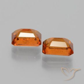 Shop natural 2.36ct Orange foncé Grenat Hessonite gems, Octogone / coupe Émeraude, from Sri Lanka at GemSelect. In stock, global shipping!