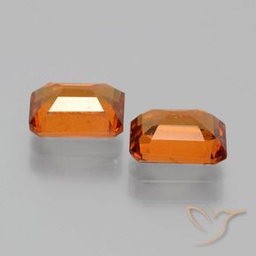 Shop natural 2.24ct Orange moyen Grenat Hessonite gems, Octogone / coupe Émeraude, from Sri Lanka at GemSelect. In stock, global shipping!