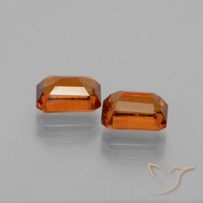 Shop natural 2.57ct Orange foncé Grenat Hessonite gems, Octogone / coupe Émeraude, from Sri Lanka at GemSelect. In stock, global shipping!