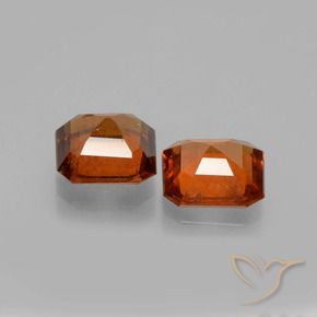 Shop natural 2.98ct Orange foncé Grenat Hessonite gems, Octogone / coupe Émeraude, from Sri Lanka at GemSelect. In stock, global shipping!