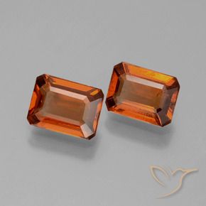 Shop natural 1.90ct Ambre orange Grenat Hessonite gems, Octogone / coupe Émeraude, from Sri Lanka at GemSelect. In stock, global shipping!