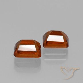 Shop natural 2.92ct Orange moyen Grenat Hessonite gems, Octogone / coupe Émeraude, from Madagascar at GemSelect. In stock, global shipping!