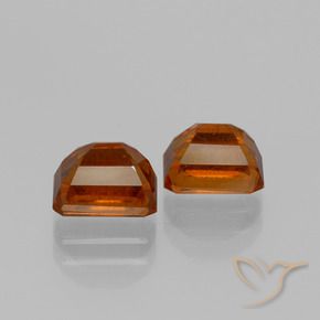 Shop natural 2.98ct Orange rougeâtre Grenat Hessonite gems, Octogone / coupe Émeraude, from Madagascar at GemSelect. In stock, global shipping!
