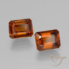 Shop natural 2.61ct Orange foncé Grenat Hessonite gems, Octogone / coupe Émeraude, from Madagascar at GemSelect. In stock, global shipping!