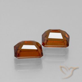 Shop natural 2.61ct Orange foncé Grenat Hessonite gems, Octogone / coupe Émeraude, from Madagascar at GemSelect. In stock, global shipping!
