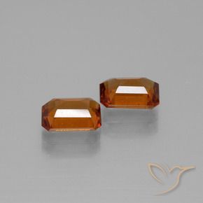 Shop natural 2.19ct Orange moyen Grenat Hessonite gems, Octogone / coupe Émeraude, from Madagascar at GemSelect. In stock, global shipping!