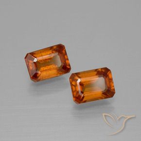Shop natural 2.20ct Orange foncé Grenat Hessonite gems, Octogone / coupe Émeraude, from Madagascar at GemSelect. In stock, global shipping!