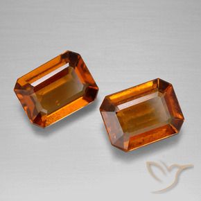 Shop natural 3.13ct Orange foncé Grenat Hessonite gems, Octogone / coupe Émeraude, from Madagascar at GemSelect. In stock, global shipping!