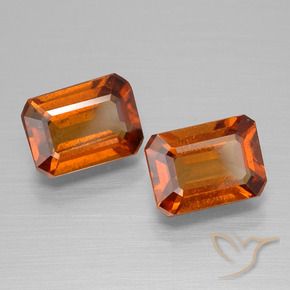 Shop natural 2.73ct Orange rougeâtre Grenat Hessonite gems, Octogone / coupe Émeraude, from Madagascar at GemSelect. In stock, global shipping!
