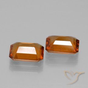 Shop natural 2.97ct Ambre orange Grenat Hessonite gems, Octogone / coupe Émeraude, from Madagascar at GemSelect. In stock, global shipping!