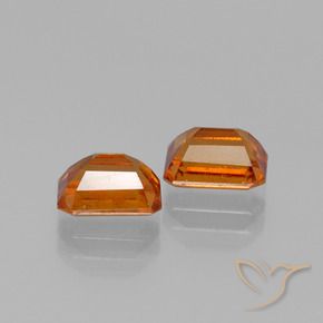 Shop natural 2.63ct Orange jaunâtre Grenat Hessonite gems, Octogone / coupe Émeraude, from Madagascar at GemSelect. In stock, global shipping!