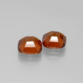 Achetez naturel 5.07ct Ambre orange Grenat Hessonite gems, Coupe coussin, En provenance Madagascar chez GemSelect. En stock, livraison internationale!