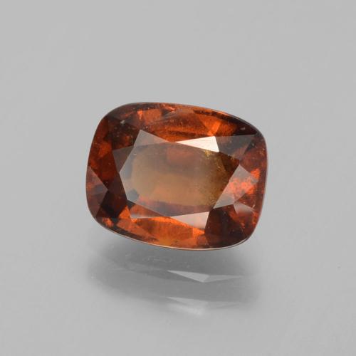Grenat Hessonite Orange moyen naturelle Coussin, 2.67 ct, VS-SI