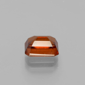 Grenat hessonite orange naturelle taille émeraude, 2,22 ct, VS