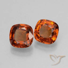Shop natural 3.52ct Orange feu Grenat Hessonite gems, Coussin, from Sri Lanka at GemSelect. In stock, global shipping!