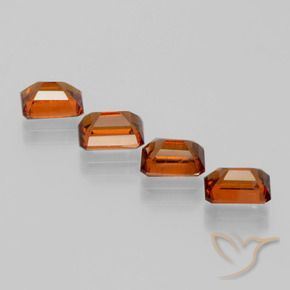 Shop natural 4.90ct Orange foncé Grenat Hessonite gems, Octogone / coupe Émeraude, from Sri Lanka at GemSelect. In stock, global shipping!