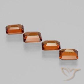 Shop natural 4.36ct Orange moyen Grenat Hessonite gems, Octogone / coupe Émeraude, from Sri Lanka at GemSelect. In stock, global shipping!