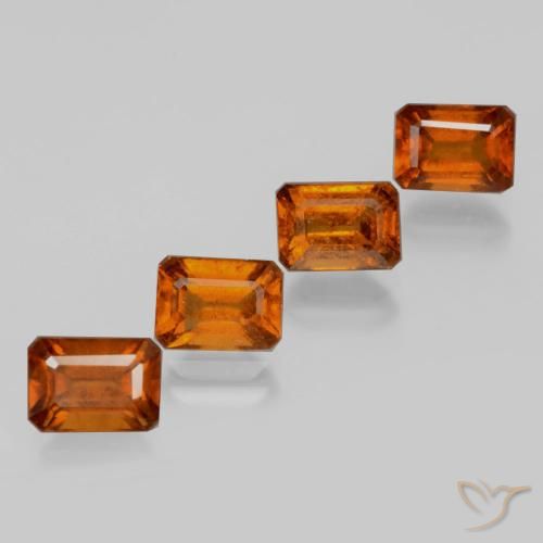 Shop natural 5.56ct Orange foncé Grenat Hessonite gems, Octogone / coupe Émeraude, from Sri Lanka at GemSelect. In stock, global shipping!