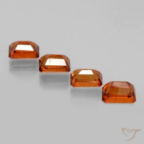 Shop natural 5.56ct Orange foncé Grenat Hessonite gems, Octogone / coupe Émeraude, from Sri Lanka at GemSelect. In stock, global shipping!