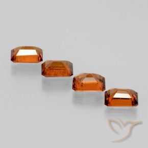 Shop natural 4.24ct Orange foncé Grenat Hessonite gems, Octogone / coupe Émeraude, from Sri Lanka at GemSelect. In stock, global shipping!