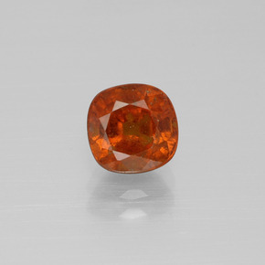 Grenat Hessonite Cannelle Orange naturelle Coupe coussin, 1.79 ct, VS-SI