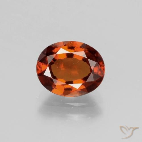 1.95ct Naturel Orange moyen Grenat Hessonite, ovale, VS