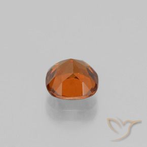 Grenat Hessonite Orange foncé naturelle Coussin, 1.47 ct, VS