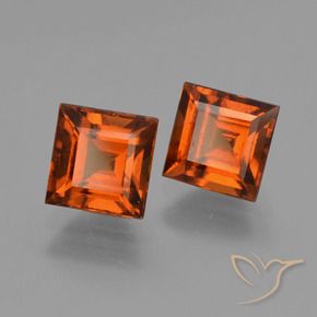 Shop natural 2.80ct Orange moyen Grenat Hessonite gems, Carré, from Sri Lanka at GemSelect. In stock, global shipping!