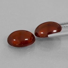 Achetez naturel 6.21ct Orange Grenat Hessonite gems, Coupe ovale, En provenance Sri Lanka chez GemSelect. En stock, livraison internationale!