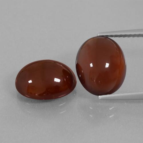 Achetez naturel 9.41ct Rouge foncé Grenat Hessonite gems, Coupe ovale, En provenance Sri Lanka chez GemSelect. En stock, livraison internationale!
