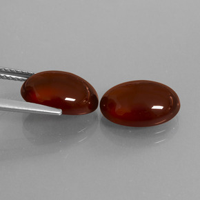 Achetez naturel 8,36ct marron grenat hessonite gems, coupe ovale, en provenance sri lanka chez gemselect. en stock, livraison internationale!