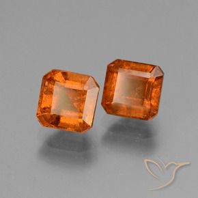 Shop natural 3.22ct Orange feu Grenat Hessonite gems, Octogone / coupe Émeraude, from Madagascar at GemSelect. In stock, global shipping!