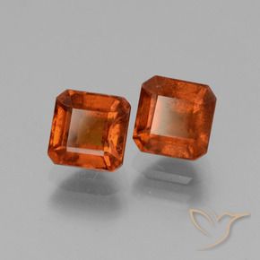 Shop natural 3.17ct Orange rougeâtre Grenat Hessonite gems, Octogone / coupe Émeraude, from Madagascar at GemSelect. In stock, global shipping!