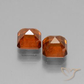 Shop natural 3.17ct Orange rougeâtre Grenat Hessonite gems, Octogone / coupe Émeraude, from Madagascar at GemSelect. In stock, global shipping!