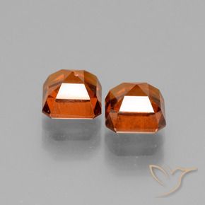 Shop natural 3.16ct Orange moyen Grenat Hessonite gems, Octogone / coupe Émeraude, from Madagascar at GemSelect. In stock, global shipping!