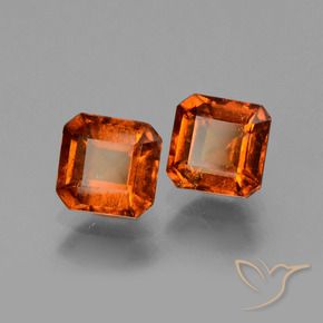 Shop natural 2.77ct Orange foncé Grenat Hessonite gems, Octogone / coupe Émeraude, from Madagascar at GemSelect. In stock, global shipping!