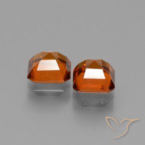 Shop natural 2.77ct Orange foncé Grenat Hessonite gems, Octogone / coupe Émeraude, from Madagascar at GemSelect. In stock, global shipping!