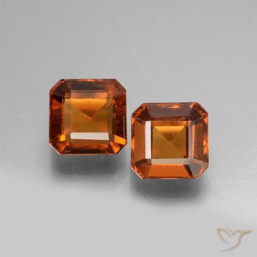 Shop natural 2.98ct Orange moyen Grenat Hessonite gems, Octogone / coupe Émeraude, from Madagascar at GemSelect. In stock, global shipping!