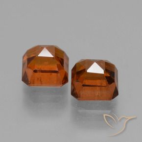 Shop natural 3.44ct Orange foncé Grenat Hessonite gems, Octogone / coupe Émeraude, from Madagascar at GemSelect. In stock, global shipping!