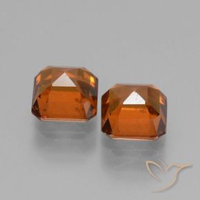 Shop natural 2.75ct Orange moyen Grenat Hessonite gems, Octogone / coupe Émeraude, from Madagascar at GemSelect. In stock, global shipping!