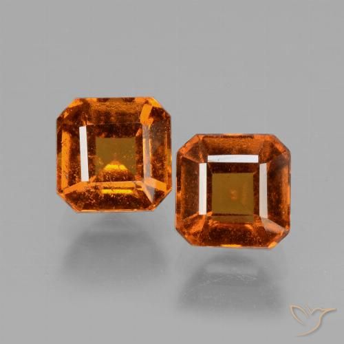 Shop natural 2.99ct Orange foncé Grenat Hessonite gems, Octogone / coupe Émeraude, from Madagascar at GemSelect. In stock, global shipping!