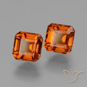 Shop natural 2.94ct Ambre orange Grenat Hessonite gems, Octogone / coupe Émeraude, from Madagascar at GemSelect. In stock, global shipping!