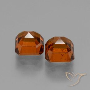 Shop natural 2.94ct Ambre orange Grenat Hessonite gems, Octogone / coupe Émeraude, from Madagascar at GemSelect. In stock, global shipping!