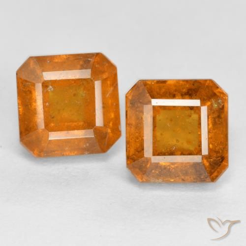 Shop natural 3.16ct Ambre orange Grenat Hessonite gems, Octogone / coupe Émeraude, from Madagascar at GemSelect. In stock, global shipping!