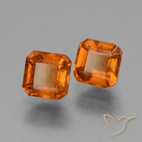 Shop natural 2.76ct Orange moyen Grenat Hessonite gems, Octogone / coupe Émeraude, from Madagascar at GemSelect. In stock, global shipping!