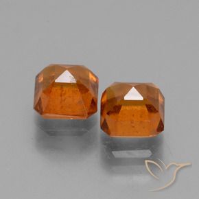 Shop natural 2.76ct Orange moyen Grenat Hessonite gems, Octogone / coupe Émeraude, from Madagascar at GemSelect. In stock, global shipping!