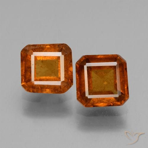 Shop natural 2.77ct Ambre orange Grenat Hessonite gems, Octogone / coupe Émeraude, from Madagascar at GemSelect. In stock, global shipping!