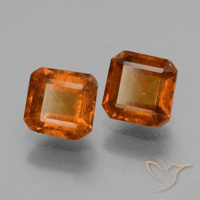 Shop natural 2.77ct Ambre orange Grenat Hessonite gems, Octogone / coupe Émeraude, from Madagascar at GemSelect. In stock, global shipping!