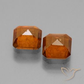 Shop natural 2.77ct Ambre orange Grenat Hessonite gems, Octogone / coupe Émeraude, from Madagascar at GemSelect. In stock, global shipping!