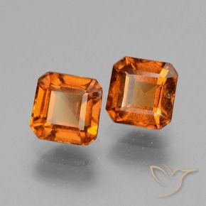 Shop natural 2.96ct Orange moyen-foncé Grenat Hessonite gems, Octogone / coupe Émeraude, from Madagascar at GemSelect. In stock, global shipping!